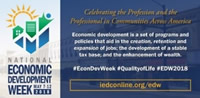 2018 National Economic Development Week logo